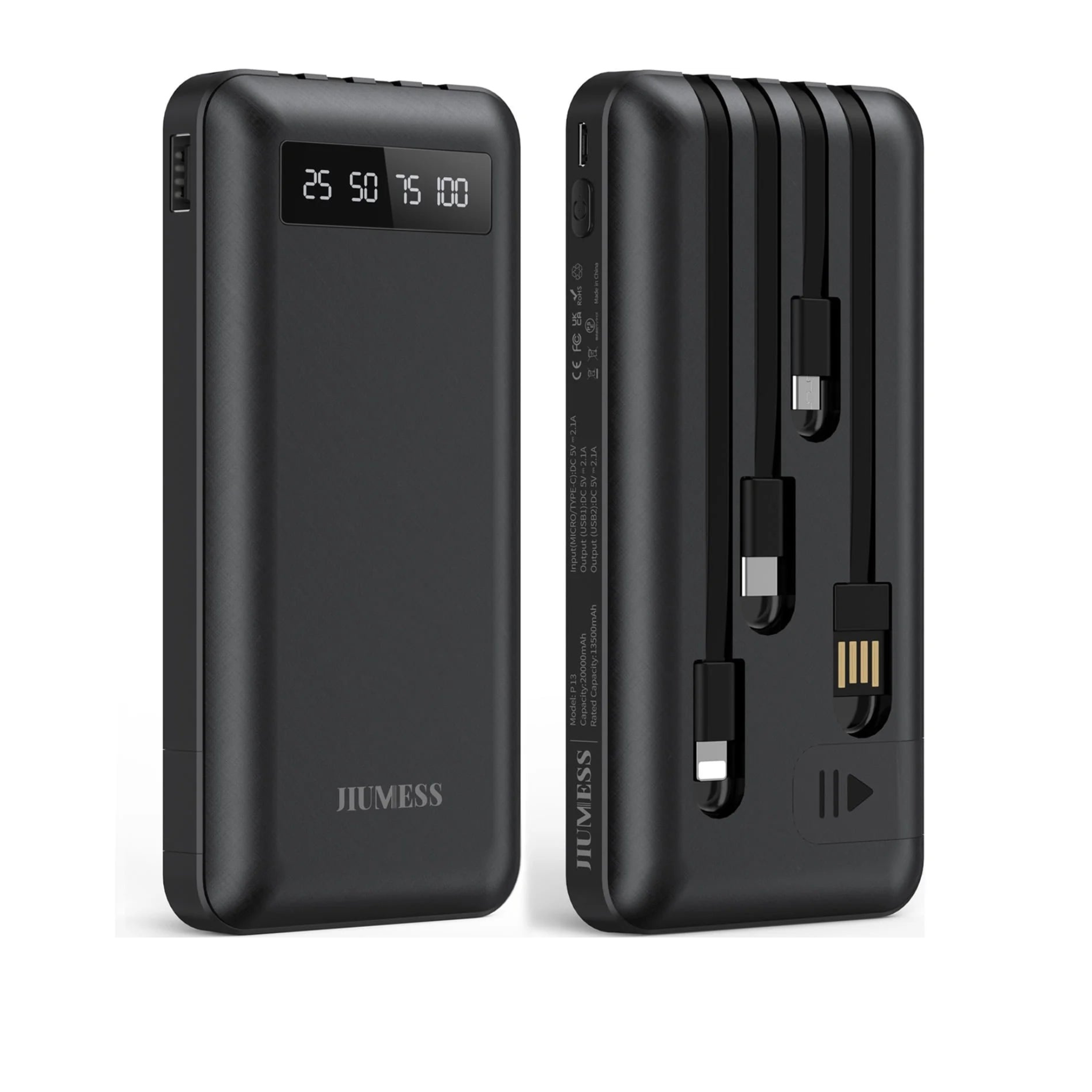 MultiCable Power Bank