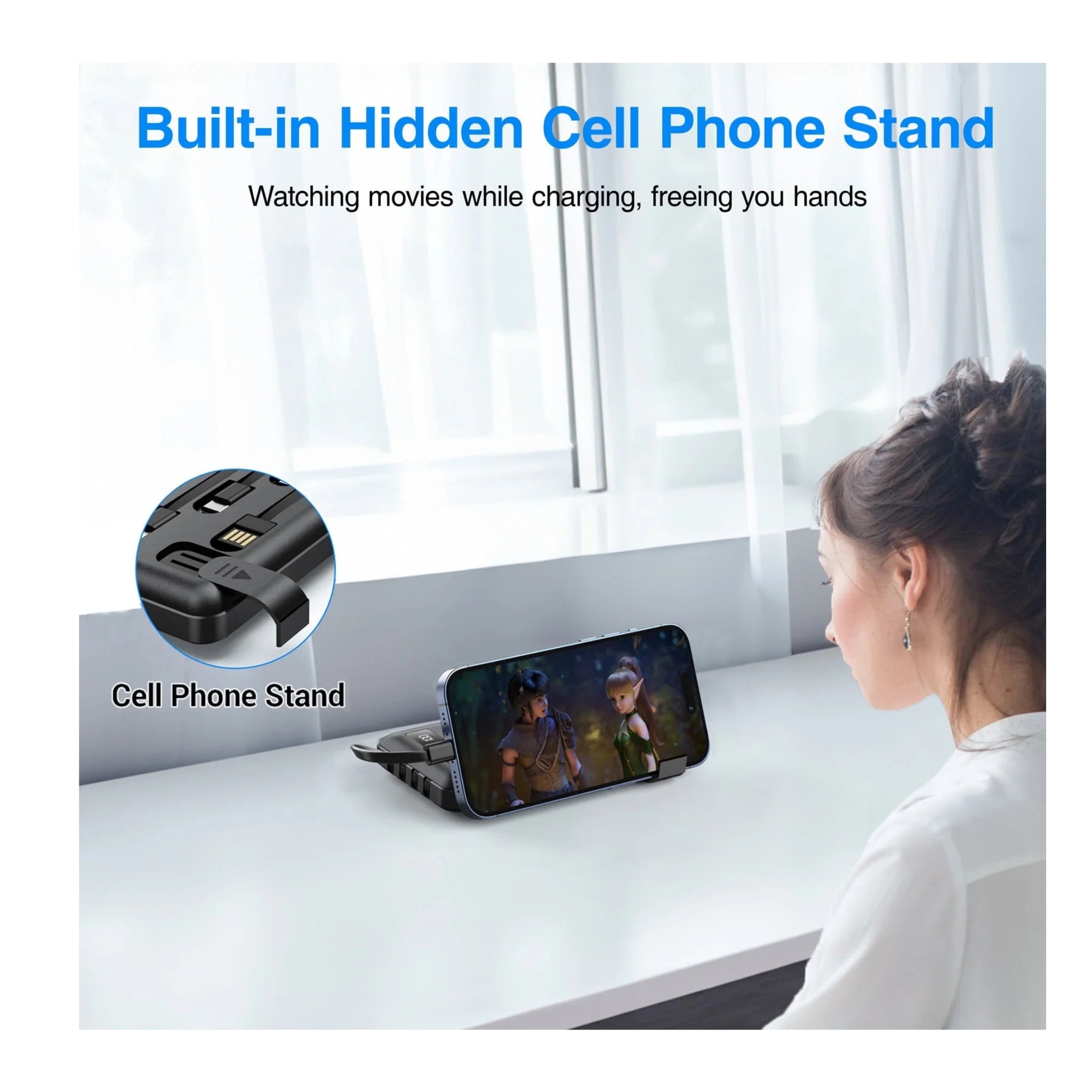 MultiCable Power Bank